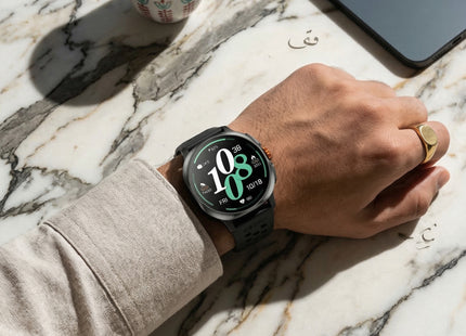 Weofly Vive 2 GPS Smart Watch with 1.43" AMOLED Display, Bluetooth Calling, 5ATM Waterproof, Heart Rate & SpO2 Monitor, Android & iPhone Compatible - Silver