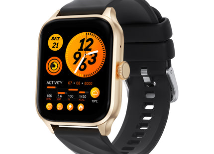 Weofly Active Smart Watch (Answer/Make Calls), 1.85" HD Touch Screen Smartwatch for Men Women Fitness Tracker with 100+ Sport Modes/Heart Rate/Blood Oxygen/Sleep Monitor IP67 Waterproof (1 Year Warranty)