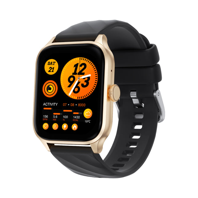 Weofly Active Smart Watch (Answer/Make Calls), 1.85" HD Touch Screen Smartwatch for Men Women Fitness Tracker with 100+ Sport Modes/Heart Rate/Blood Oxygen/Sleep Monitor IP67 Waterproof