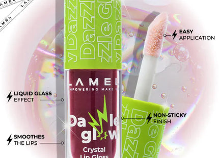 LAMEL Crystal Lip Gloss Dazzle Glow №407, 5ml