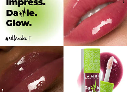 LAMEL Crystal Lip Gloss Dazzle Glow №407, 5ml