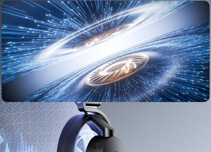 Weofly Mixer Open Ear Headphones, Wireless Headphones, 40-Hour Playtime with Carrying Case (Black)