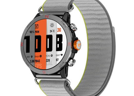 Weofly Conquer 2 Smartwatch for Men & Women – 1.43″ AMOLED Display, GPS Outdoor Sports Watch, 3ATM Waterproof, 100+ Sports Modes, Fitness Tracker iOS & Android Compatible (1 Year Warranty)