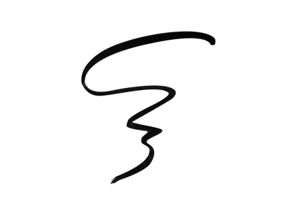 LAMEL Black Eyeliner With Soft Brush №401 Deep Black