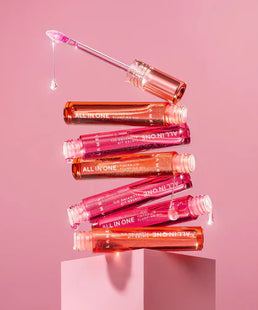 LAMEL All in One Lip Tinted Plumping Oil №401 Peachy 3ml