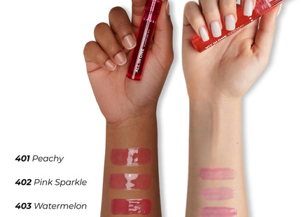 LAMEL All in One Lip Tinted Plumping Oil №401 Peachy 3ml