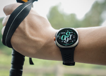 Weofly Vive 2 GPS Smart Watch with 1.43" AMOLED Display, Bluetooth Calling, 5ATM Waterproof, Heart Rate & SpO2 Monitor, Android & iPhone Compatible - Silver