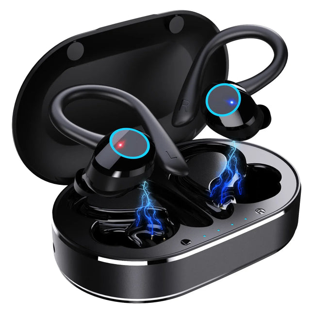 Wireless 5.0 Headphone Touch Control Sports Waterproof Bl...