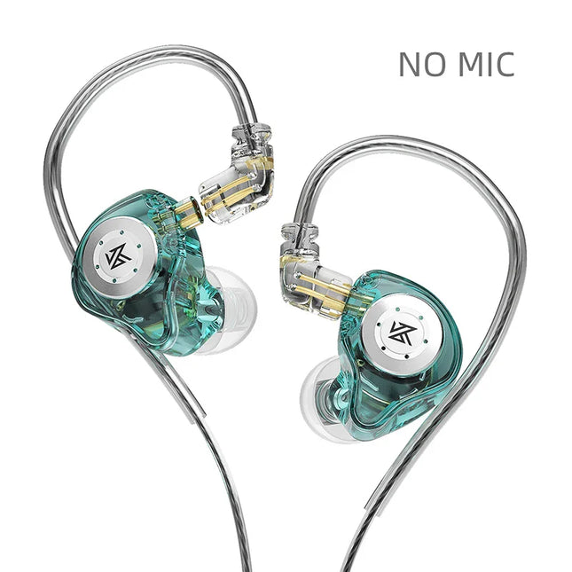 KZ EDX Pro Earphones Dynamic In Ear Monitor HiFi Wired He...