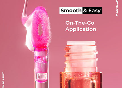 LAMEL All in One Lip Tinted Plumping Oil №402 Pink Sparkle 3ml