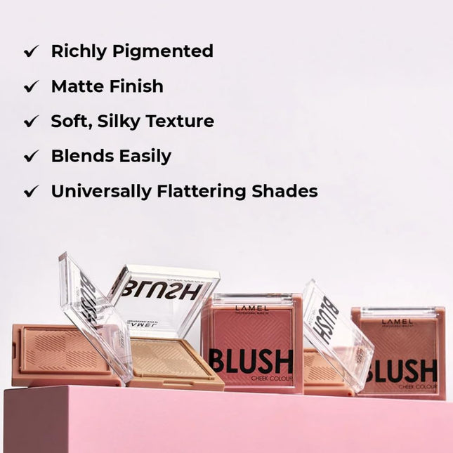 LAMEL Blush Cheek Colour №402 Rouge 3.8gm