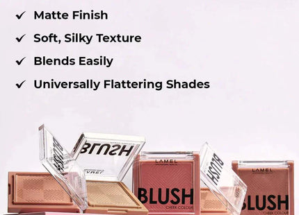 LAMEL Blush Cheek Colour №407 Apricot 3.8gm