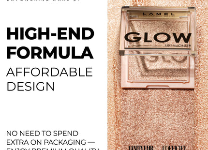 LAMEL Glow Highlighter № 402 Sun 3.8gm