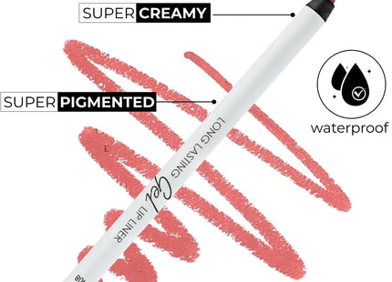 LAMEL Long lasting Gel Lip Liner №408 Pink Plum