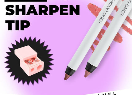 LAMEL Long lasting Gel Lip Liner №408 Pink Plum