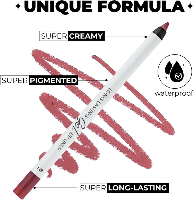 LAMEL Long lasting Gel Lip Liner №409 Caramel