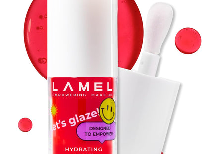 LAMEL Moisturizing Lip Oil LET'S GLAZE 403 Sweet Cherry 4gm