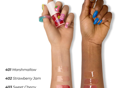 LAMEL Moisturizing Lip Oil LET'S GLAZE 403 Sweet Cherry 4gm