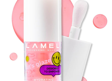 LAMEL Moisturizing Lip Oil LET'S GLAZE 401 Marshbellow 4gm