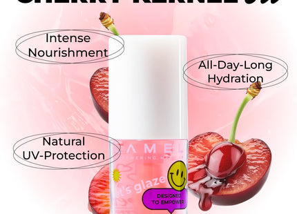 LAMEL Moisturizing Lip Oil LET'S GLAZE 401 Marshbellow 4gm