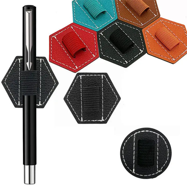 PU Self-adhesive Pen Holder IPad Capacitive Pen Holder El...