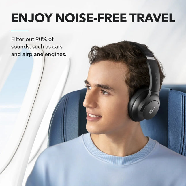 soundcore by Anker Q20i Hybrid Active Noise Cancelling He...