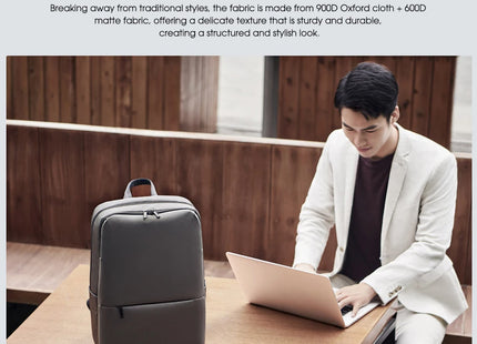 Xiaomi Classic Business Backpack 2 Fashion Laptop Bag for Men and Women Travel Large Capacity Backpack