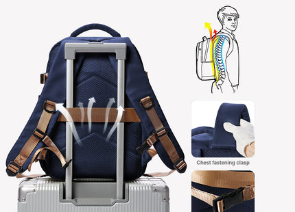 Men Women Hand Luggage Leisure Laptop Backpack mochila para viaje cabina, Airplane Cabin Bag zaino wizzair 40x30x20, Schoolbag