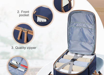 Men Women Hand Luggage Leisure Laptop Backpack mochila para viaje cabina, Airplane Cabin Bag zaino wizzair 40x30x20, Schoolbag