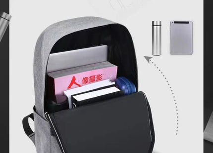 High Quality Oxford Cloth Versatile Backpack Black Grey Washable School Student Backpack 15 Inches Computer Bag Unisex