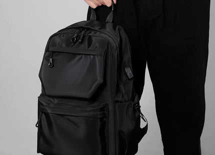 Large capacity backpack for leisure travel - Spacious Laptop Compartment, Stylish Design, Durable and Comfortable-Ideal for Men