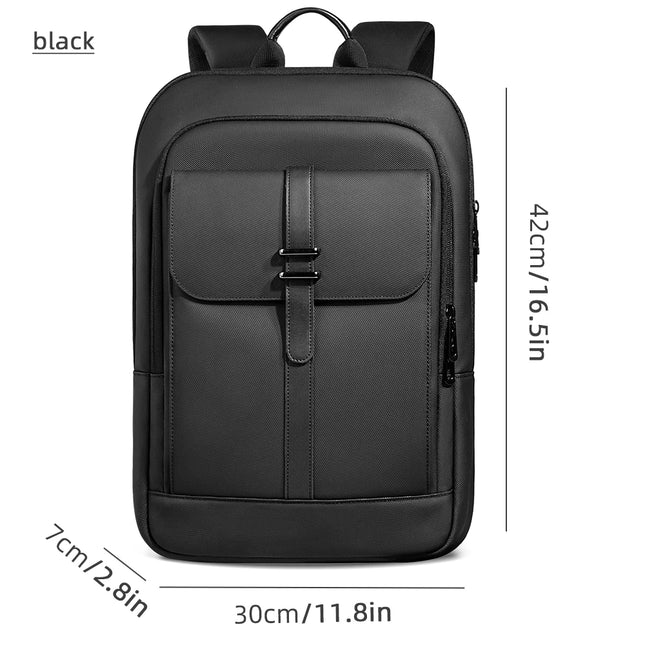 HcanKcan Men's Business Backpack Slim Waterproof 15.6 Inc...