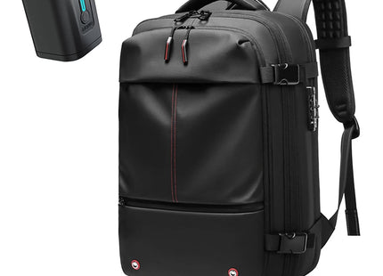 Travel Men 17 inch Laptop Backpack vacuum compression Backpack Business Large Capacity school Backpack expand outdoor backpack