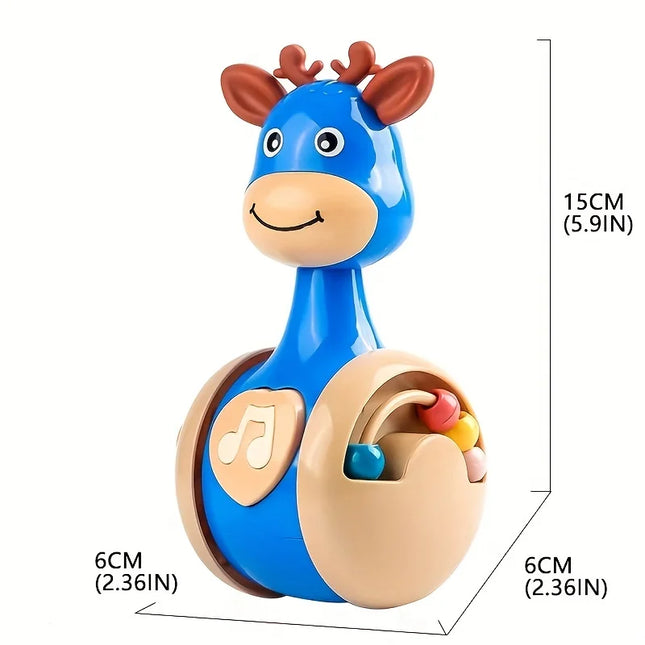Roly Poly Baby Toys 6 to 12 Months, Tumbler Wobbler Toys ...
