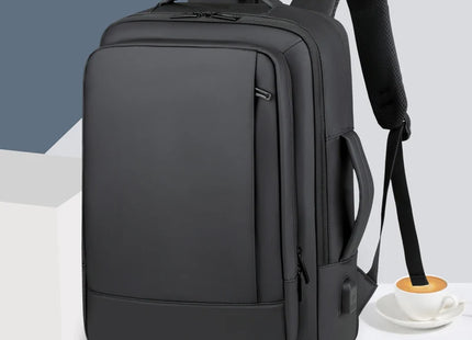 Rilibegan Men Travel Backpack Expand Oxford Big Capacity USB Charge Business Male Backpacks Computer Men Backpacks