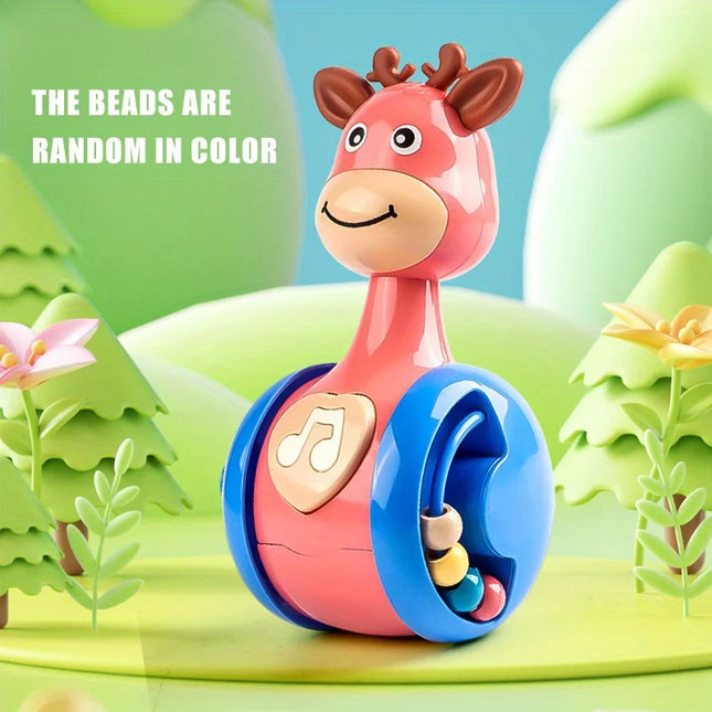 Roly Poly Baby Toys 6 to 12 Months, Tumbler Wobbler Toys ...