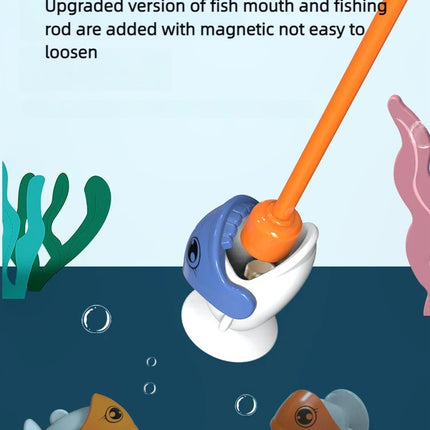Dinosaur Simple Magnetic Fishing Toys Play Rod Game Toys for Children Baby Montessori with Rod Kids Educational No Rotating Gift