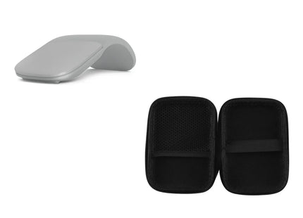 Bluetooth 4.0 Wireless Silent Arc Touch Mouse With Bag Foldable Ultra Thin Gaming Mouse For Microsoft Laptop