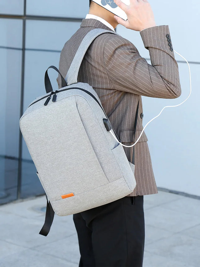 1 Pack 15.6 Inch Men's Business Simple Computer Backpack ...
