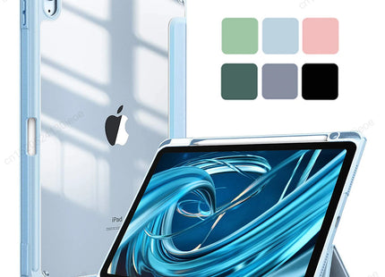 For iPad Case 10.2 9th 8th 7th 10 10th Generation Pro 11 13 2024 12.9 2022 Cover Pencil Holder Funda For iPad Air 5 4 10.9 Cases