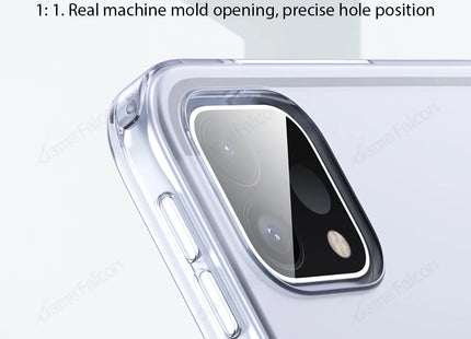Clear Case For iPad Pro 13 11 M4 M2 2024 12.9 12 9 10 10th Generation Funda Air 5 4 3 2 1 9th 8th 7th 10.2 Mini 6 Silicone Cover