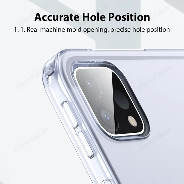 Clear Case For iPad Pro 13 11 M4 M2 2024 12.9 12 9 10 10t...