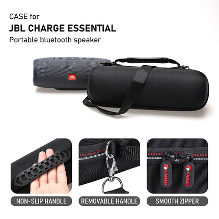 XANAD EVA Case for JBL Charge Essential Case Waterproof Portable Wireless Bluetooth Speaker [ Speaker is Not Include ]
