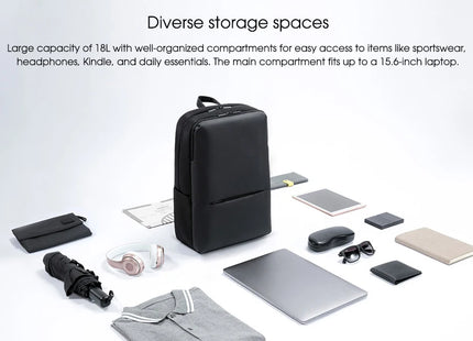 Xiaomi Classic Business Backpack 2 Fashion Laptop Bag for Men and Women Travel Large Capacity Backpack