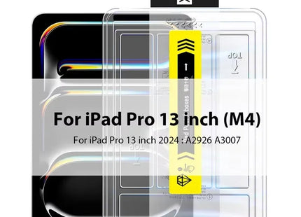 Dust Free Easy Installation Tempered Glass For iPad Air 13 11 10 12.9 M4 M3 A16 Pro Mini 7 6 5 Screen Protector Film Accessories