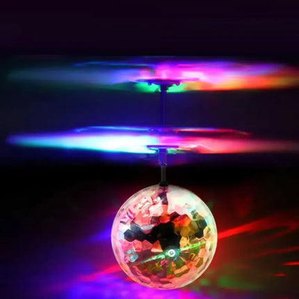 Children's Toy Induction Colorful Crystal Ball Gyroscope Intelligent Induction Floating Ball Luminous Toy