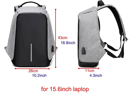 Anti-theft Backpack Bag 15.6 Inch Laptop Men Mochila Male Waterproof Back Pack Backbag Large Capacity School Backpack Designer