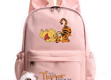 The Tigger Movie Backpack for Girl Boy Student Teenager Rucksack Casual Portable Laptop Travel Rabbit Ears Cute Mochila
