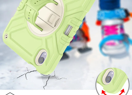 Shockproof Case for iPad mini 6 (8.3 inch) with 360° Rotating Hand Strap, Portable Shoulder Strap and Pencil Slot