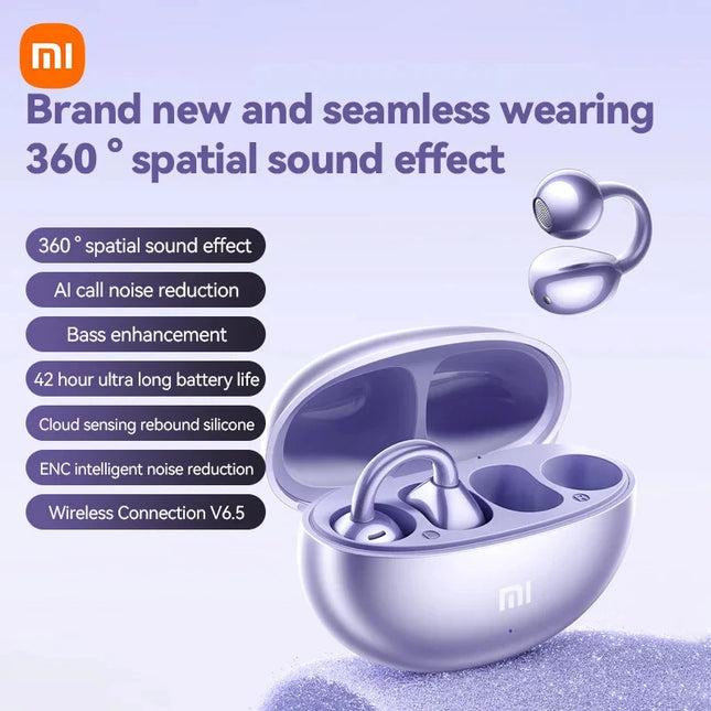 XIAOMI M91 Ear Clip Wireless Earphone New Open Ear Sport ...